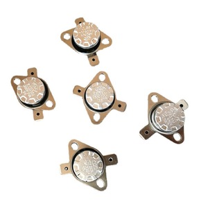 Controlador de temperatura KSD301, tipo de botón, 95C-125C, tipo miniatura, para uso doméstico - Product Image 1
