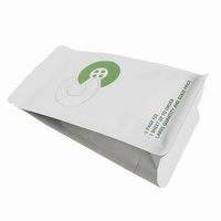 LT Petit sac refermable imprimé sur mesure Mini Doypack à fermeture éclair Feuille d'aluminium Protéine de lactosérum Huit bords Sac à fond plat scellé sur huit côtés