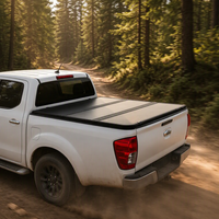 Couverture de benne rigide pliable en aluminium imperméable pour Ford Ranger Pickup