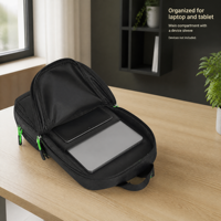 Sac à dos minimaliste pour homme, léger, grande capacité, pour l'école, les affaires et l'usage quotidien