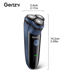 Multi-Functional Men's Triple Blade Rotary <b>Shaver</b> USB Charging Waterproof IPX5 Li-Ion Battery Floating Design <b>Face</b> Triple-blade - Product Image 3