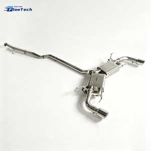 Sistema de escape Catback Valvetronic de acero inoxidable de alto rendimiento para coche, pieza de repuesto para mejora de sonido - Product Image 6