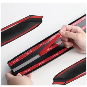 แผ่นปิดแผงหน้าปัดรถยนต์ขอบประตูสำหรับ Tesla โมเดล3 Y อุปกรณ์ตกแต่งภายใน2023คาร์บอนไฟเบอร์แห้งสติกเกอร์ตกแต่งคอนโซลกลางรถยนต์ - Product Image 6