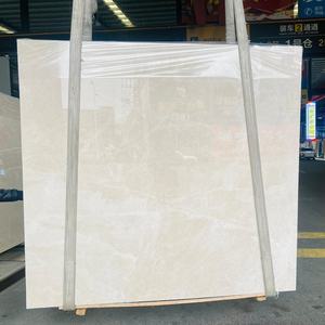 Carrelages de sol d'intérieur de villa Décoration de sol en marbre naturel beige Production personnalisée à guichet unique Carrelages beige d'intérieur en marbre - Product Image 6