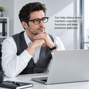 Bandes orales minces à action rapide pour la puissance masculine, favorisent la concentration et l'endurance, soutiennent la réduction du stress et l'équilibre émotionnel - Product Image 3