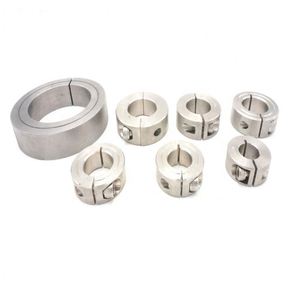 Mighty Customizable Aluminum Double <b>Split</b> Shaft Collar for <b>Machinery</b> Repair Shops with Metal Clamping OEM Support - Product Image 5