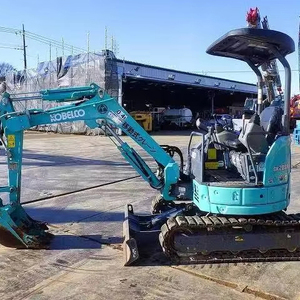 Mini-excavatrice Kobelco SK20 d'occasion à vendre, équipement de construction Kobelco de 2 tonnes - Product Image 4