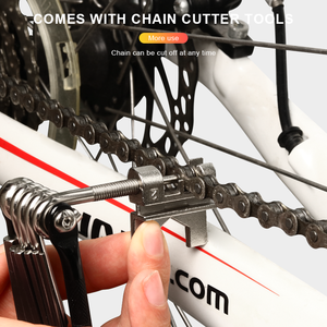 RIDERACE 자전거 멀티툴 체인 커터 <span class=keywords><strong>MTB</strong></span> 로드바이크 정비 공구 세트 - Product Image 5