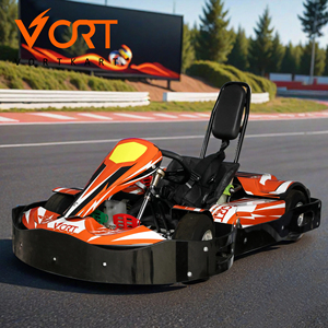 Kart à pédales pour enfants Vortkart avec garantie de 8 mois, moteur à essence, vitesse de 40 km/<span class=keywords><strong>h</strong></span>, pour parc d'attractions - Product Image 1