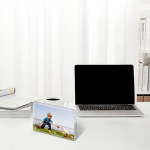 Hot Bán máy tính để bàn hiển thị với khung ảnh hỗ trợ đứng món quà tốt nhất cho gia đình bé Acrylic hình ảnh khung ảnh - Product Image 5