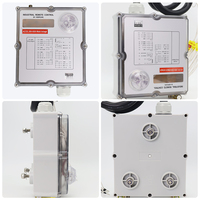 Control remoto inalámbrico de doble velocidad para grúa, serie UK, con 10 botones, interruptor de llave oculto y botón de parada de emergencia duradero para mayor seguridad