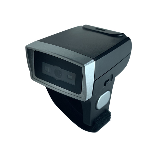 OEM Smallest Smartest Scanner XT3001ER 1D 2D Ring Barcode Scanner with Charging Cradle for Inventory Management