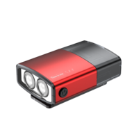 Outil d'évacuation d'urgence 3-en-1 : Lampe de travail, brise-vitre, coupe-ceinture de sécurité, marteau de sécurité LED multifonction rechargeable pour voiture