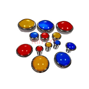 Высококачественная светодиодная кнопка для аркадного игрового автомата с нулевой задержкой, пластиковые аксессуары для монетоприемника - Product Image 2