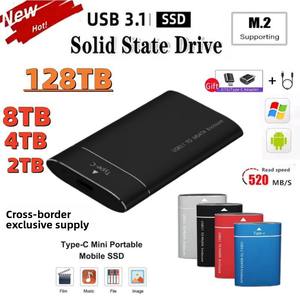 Hard Drive portabel kecepatan tinggi lintas batas, SSD eksternal portabel 1TB/2TB/4TB Solid State ekspansi USB untuk Laptop dalam stok - Product Image 3