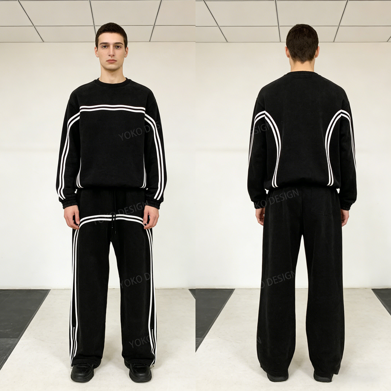 Heavyweight 320GSM Men s Sweatpants Cotton