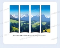 Affichage LED à petit pas de pixel P2.5, grand angle de vue, gestion à distance du contenu, écran LED pour la publicité touristique culturelle