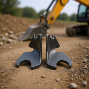 2 Piezas de Orejas de Cucharón de Acoplamiento Rápido de 3/4 de Grosor para Excavadoras KX040, KX71, KX91, KX121, Cucharón Estándar - Product Image 2