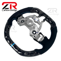Volant de direction en cuir véritable forgé en fibre de carbone personnalisé pour Hyundai Elantra N I30N I20N Veloster N, accessoires intérieurs de voiture