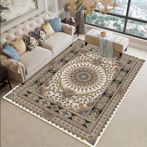 <span class=keywords><strong>Tapis</strong></span> persan vintage antidérapant et lavable pour salon, motif floral oriental, <span class=keywords><strong>tapis</strong></span> de sol doux et chaud à poils ras pour <span class=keywords><strong>chambre</strong></span> à coucher - Product Image 5