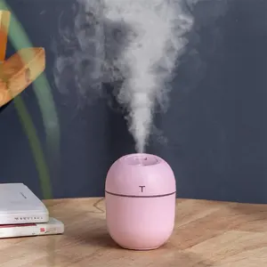 220ML मिनी पोर्टेबल अल्ट्रासोनिक हवा Humidifier सुगंध आवश्यक तेल विसारक यूएसबी धुंध निर्माता Aromatherapy के लिए Humidifiers घर