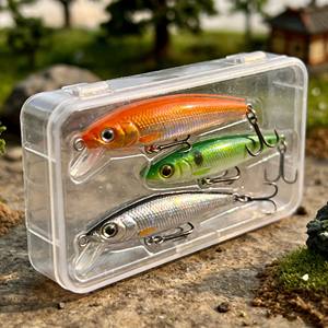 Emballage en blister transparent en PET recyclable et écologique pour leurres de pêche, emballage pour leurres de pêche de la marque XIAMN - Product Image 3