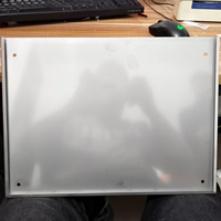Panneau de signalisation de sécurité anti-blocage en aluminium 7x10 pouces, résistant aux intempéries, sans rouille, imprimé UV, pour portails et parkings