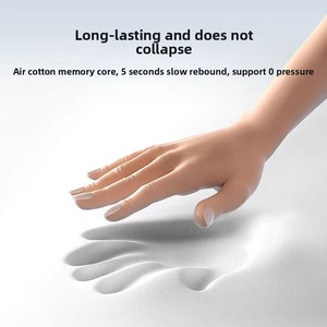 Cuscino Viso a U in Memory Foam Intrecciato <span class=keywords><strong>per</strong></span> Lettino da Salone di Bellezza, Supporto <span class=keywords><strong>per</strong></span> la Testa in Velluto Cristallo, Cuscino Massaggiante (Rimovibile e Lavabile) - Product Image 4