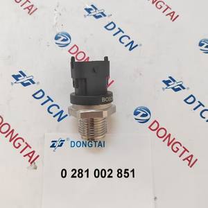 Capteur de pression de rampe de carburant 0 281 002 851 0281002851 pour 3974092 BG6X9F479CA/ VM 2T2906051B - Product Image 3