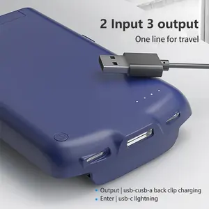 <span class=keywords><strong>Custodia</strong></span> di alimentazione universale 10000Mah per <span class=keywords><strong>iPhone</strong></span> 14 13 12 11 Pro Samsung Huawei Xiaomi Redmi Oneplus Power Bank <span class=keywords><strong>custodia</strong></span> del caricabatteria - Product Image 4