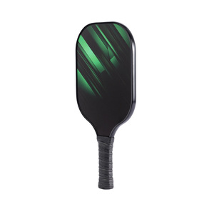 Ensemble de raquettes de pickleball avec 4 balles et sac de transport, forme standard, équipement d'entraînement antidérapant, matériau en fibre de verre et PE - Product Image 4