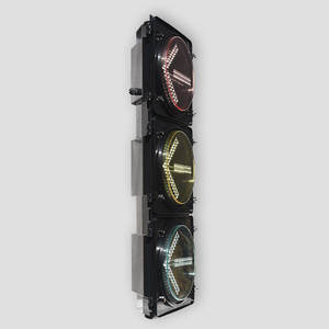 Semaforo a LED con chiusura a farfalla di sicurezza rotonda da 300mm - Product Image 4