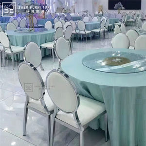 Chaise Chiavari de salle à manger en or électro-plaqué de style luxueux, de forme ovale élégante, pour événements, mariages et fêtes, vente en gros - Product Image 5