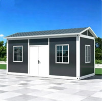 Maisons préfabriquées modulaires à toit triangulaire pour villas, appartements, résidences, immeubles de bureaux, hôtels, conteneurs d'hébergement