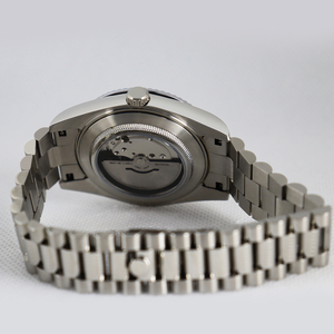 Montre mécanique pour homme de haute qualité, acier inoxydable 316L, cadran en cristal saphir, résistance à l'eau 3BAR, 36/39 mm - Product Image 6