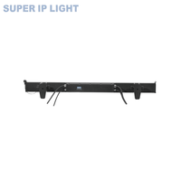 Barre LED murale à contrôle segmenté IP65 18x10W RGBW 4-en-1 pour éclairage de scène extérieur DMX, directement de l'usine