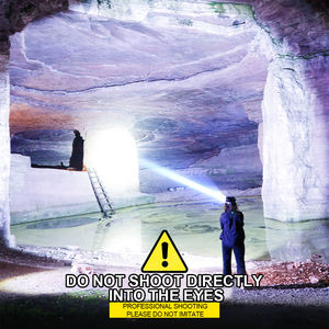 Linterna frontal superbrillante de alta potencia, linterna Led de 1200mAh para acampar al aire libre, linterna frontal de emergencia con carga, linterna frontal para pesca - Product Image 4