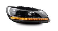 Mise à niveau vers le phare complet LED phare avant lumière plug and play pour VW Passat Magotan B7 phare lumière 2011-2015