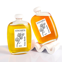 Bouteilles à boire en verre de luxe de 250ml Bouteille en verre d'alcool pour boissons gazeuses