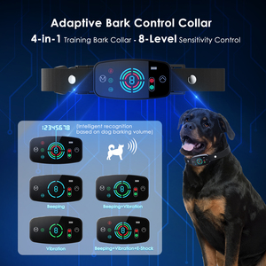 2024 Nieuwe Huisdierengedragsbeheersensor Elektronische Omheining Schorstopper Unieke Blaffende Kraag - Product Image 2