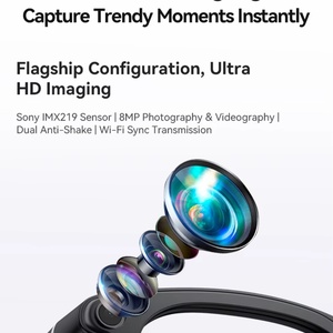 X01 Ultra Smart AI Glasses 8MP HD Camera Video <b>Recording</b> Voice Call WCharging <b>Case</b> Mirror Lenses Eye Protection Sunglasses - Product Image 5