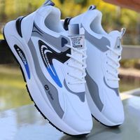 Chaussures de sport pour hommes, nouvelle conception printemps-automne, maille respirante, chaussures de sport tendance, chaussures décontractées Joker, tendance étudiante