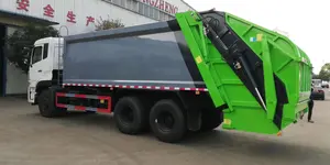 Camión compactador de basura, contenedor compresivo de limpieza