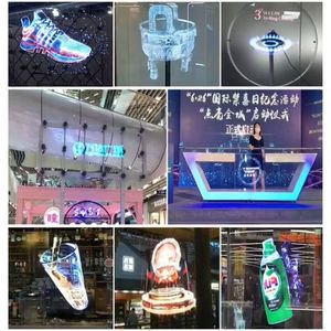 Máy Chiếu Màn Hình Ba Chiều LED 1920*1080 42Cm 52Cm 65Cm 100Cm 150Cm 180Cm Quạt Ba Chiều Quảng Cáo 3d - Product Image 6