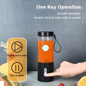 Nuevo Vaso Mezclador Portátil Inalámbrico Multifuncional Recargable por USB, Mini Licuadora Impermeable para Smoothies y Leche de Soya con Cordón - Product Image 4