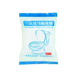 Couvre-siège de toilette jetable, épais, imperméable, non tissé, à usage unique, pour la maison, les voyages, les hôtels - Product Image 4