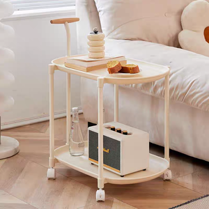 Soportes de almacenamiento de plástico para sala de estar, cocina, estante de almacenamiento para el hogar, mesa auxiliar, carrito de organización, carrito de baño y Hotel - Product Image 4