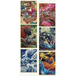 YQ Nuevas Decoraciones de Anime Japonés, Tableros de Arte de Pokémon, Tarjetas Coleccionables, Papel de Arte para Fans, Tarjetas de Pokémon para Fans Familiares, Juguetes - Product Image 4