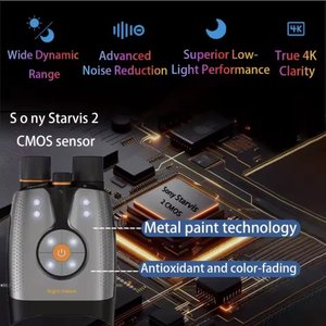Binoculares de Visión Nocturna 4K con Transmisión WiFi, Gafas Infrarrojas a Todo Color con Poca Luz para Vida Silvestre, Seguridad, Aventuras al Aire Libre DS371 - Product Image 5