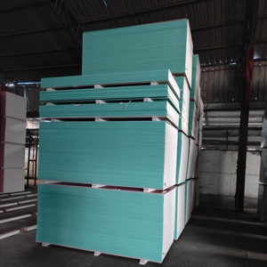 Panneau de plâtre durable pour cloisons sèches, panneau de plafond en plâtre, plaque de plâtre CE ASTM, panneau de construction écologique <span class=keywords><strong>recyclé</strong></span> - Product Image 5
